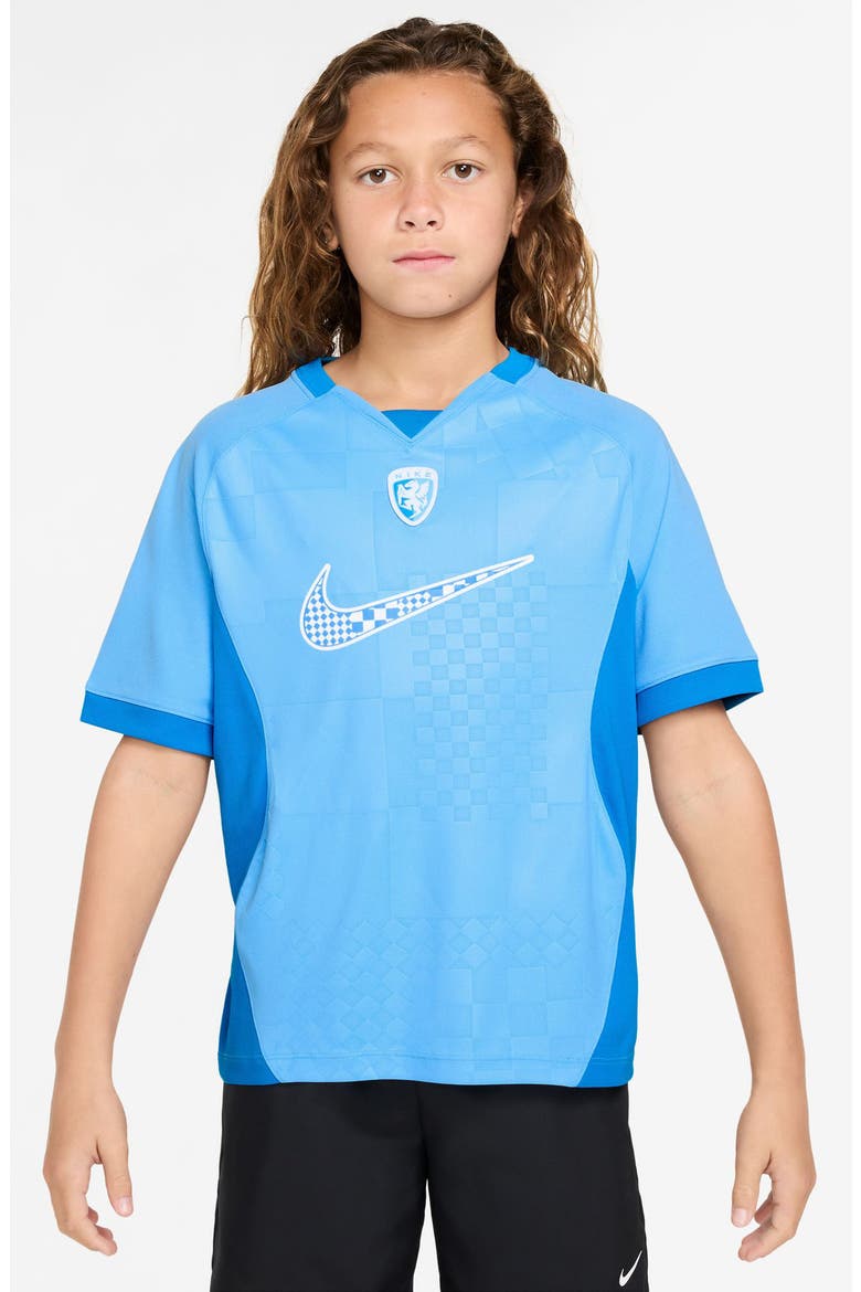 Kids' Multi Renew Performance Mesh Soccer Jersey, Main, color, FOOTBALL BLUE/ BLUE/ WHITE