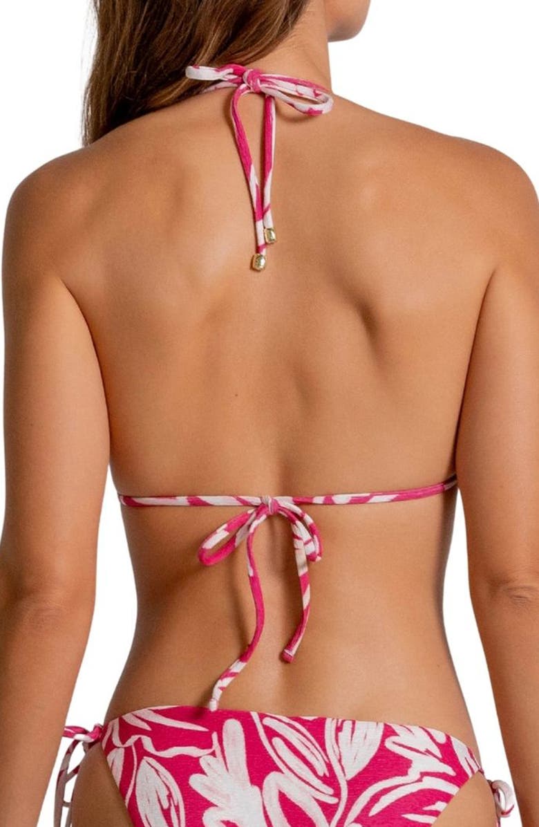 Cosita Linda Beaded Embroidered Triangle Bikini Top, Alternate, color, 