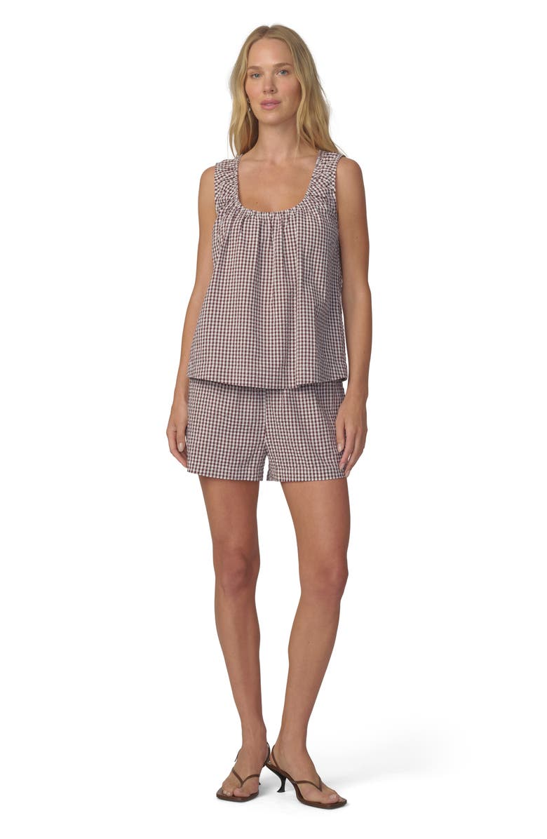 Joe's The Ana Sleeveless Top, Alternate, color, Macchiato Gingham