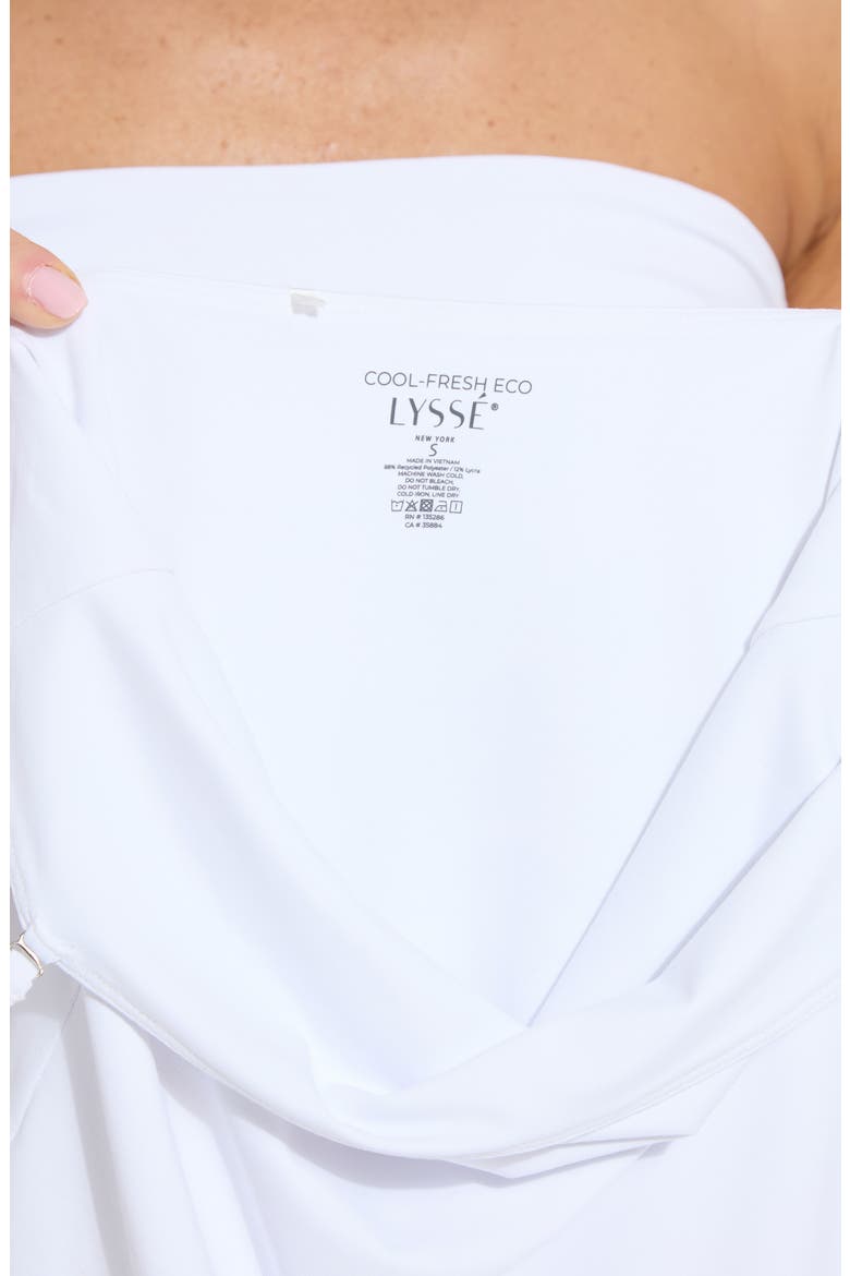 Paolina Bandeau Top, Alternate, color, WHITE