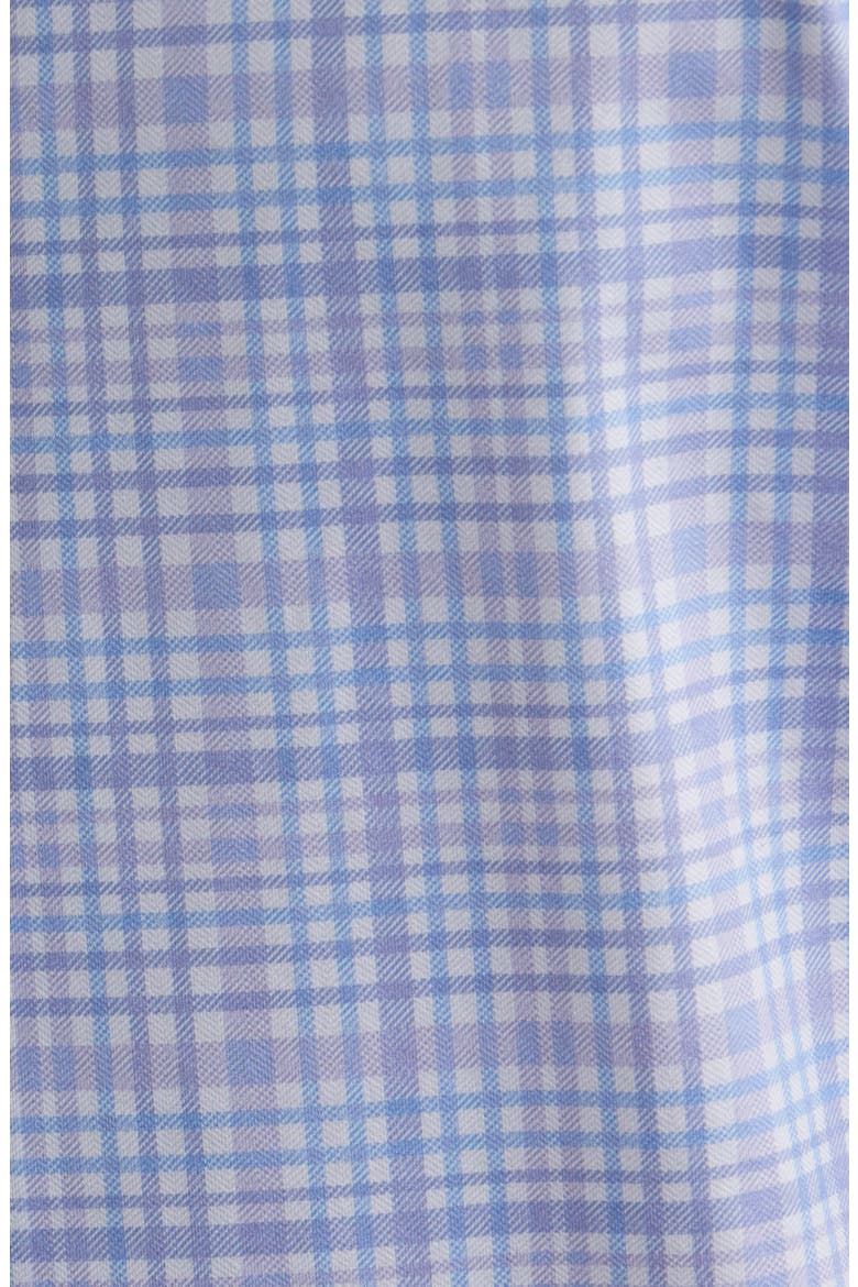 James OoohCotton® Plaid Button-Up Shirt, Alternate, color, LILAC