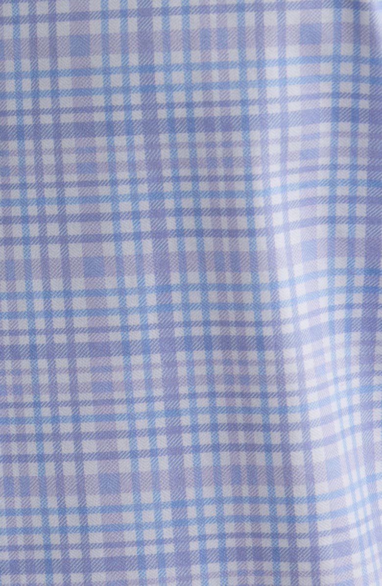 Bugatchi James OoohCotton<sup>®</sup> Plaid Button-Up Shirt, Alternate, color, Lilac