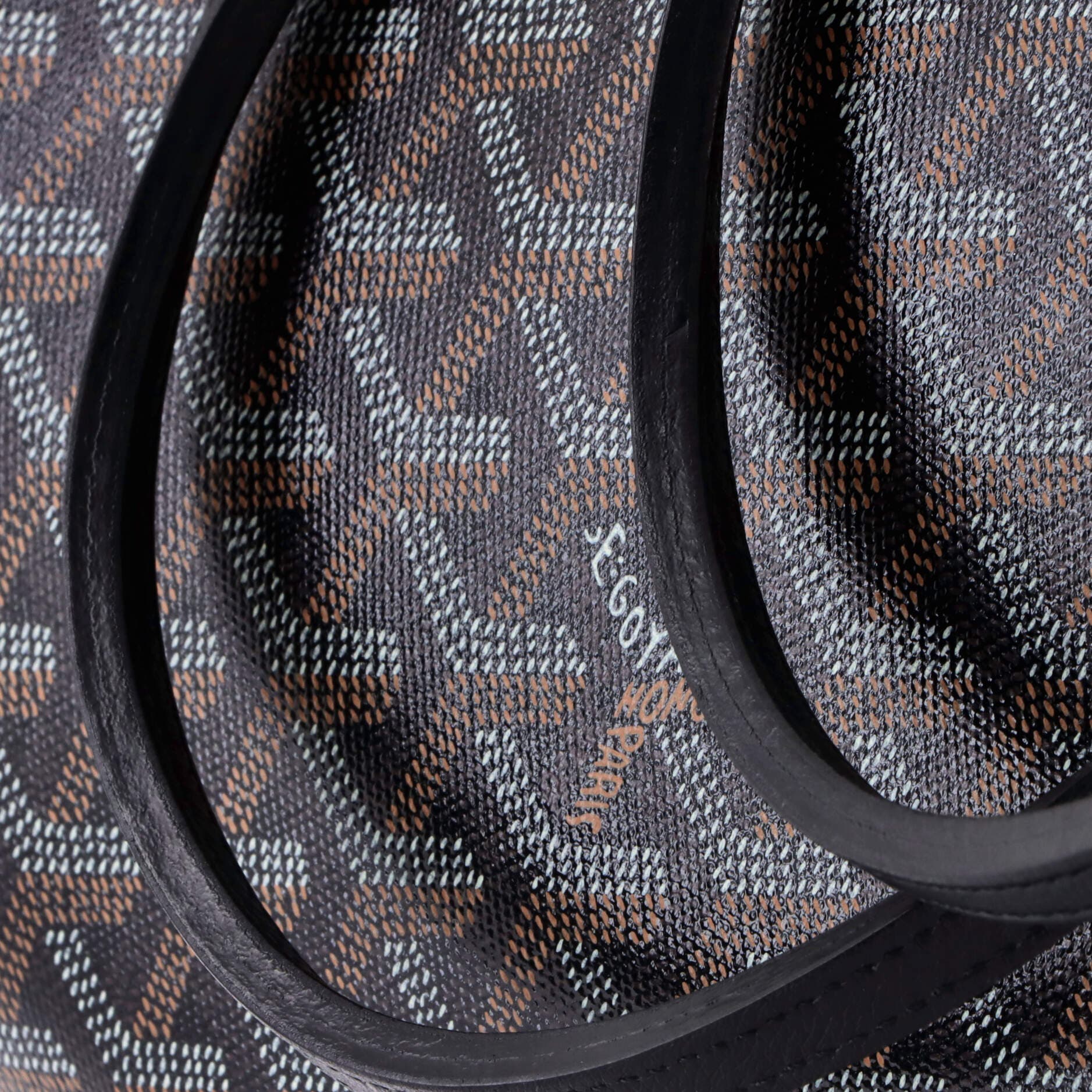 Pre-Owned Goyard Artois Tote Coated Canvas MM, Alternate, color, Black