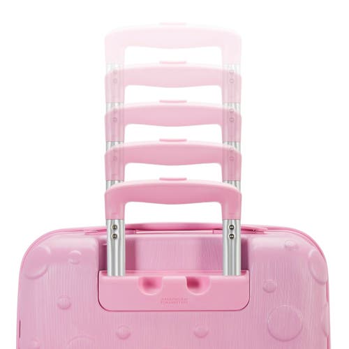 American Tourister Disney Hardside Carry-on 21-inch Luggage With Spinner Wheels In Pink