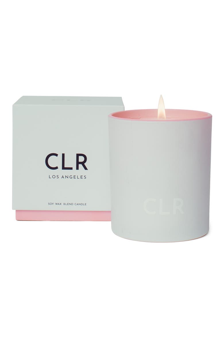 Light Pink Scented Candle, Main, color, LIGHT PINK