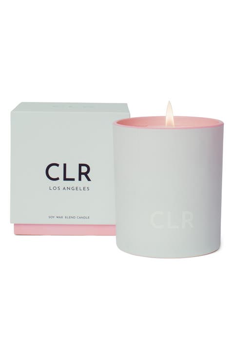 Light Pink Scented Candle