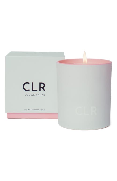 CLR Light Pink Scented Candle 