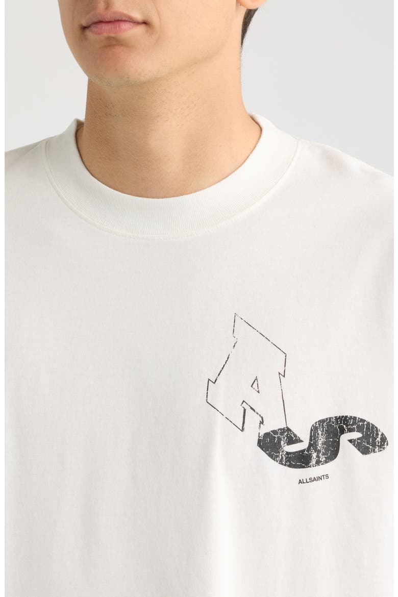 Upstaged Short Sleeve Organic Cotton T-Shirt, Alternate, color, CHALK WHITE