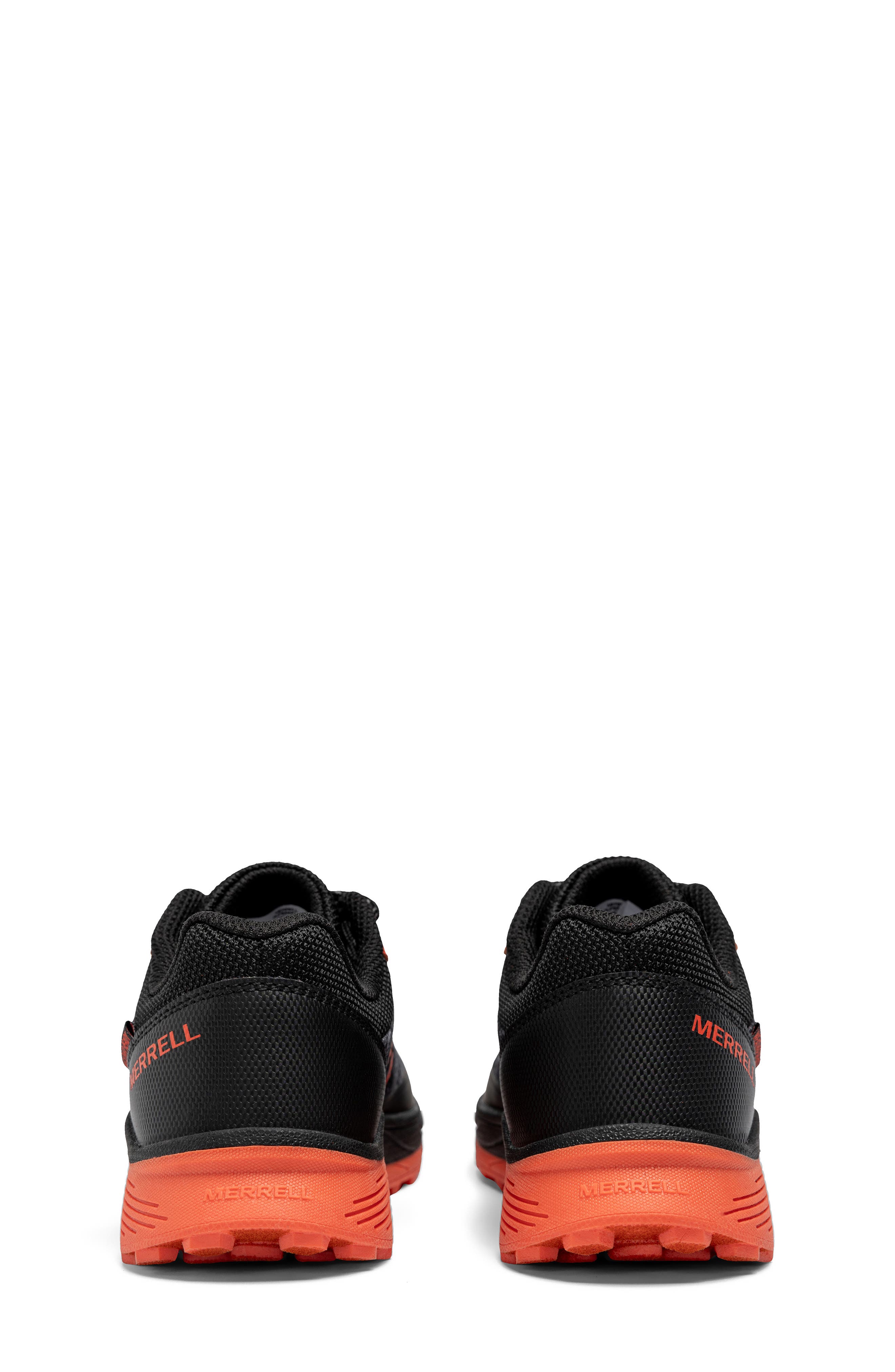 Merrell Kids' Supernova Sneaker, Alternate, color, Black/ Orange