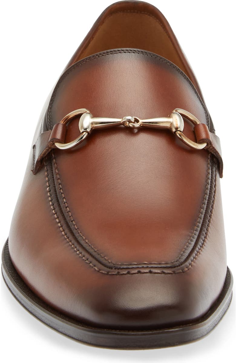 Mezlan 'Tours' Leather Bit Loafer, Alternate, color,