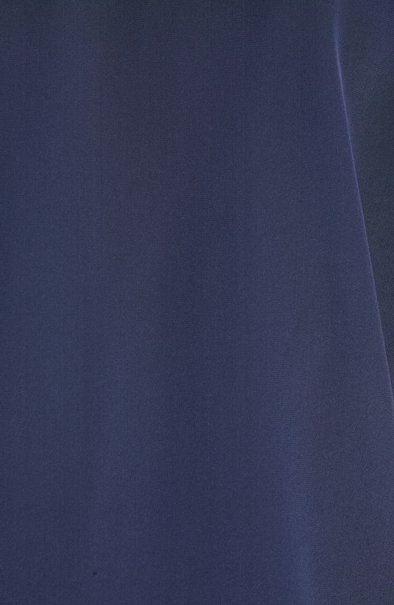 FRAME Flounce Sleeve Silk Blouse, Alternate, color, 