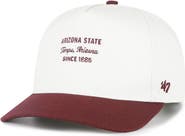 '47 Men's '47 White Arizona State Sun Devils Contemporary Basics Two-Tone Hitch Adjustable Hat