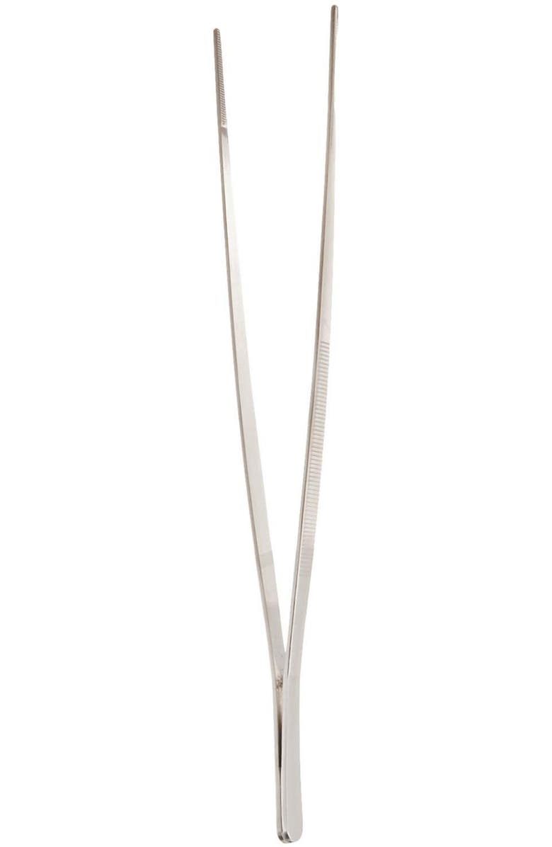 Kuchenprofi 18/10 Stainless Steel Inch Tweezer Tongs, 12-Inch, Main, color, Silver