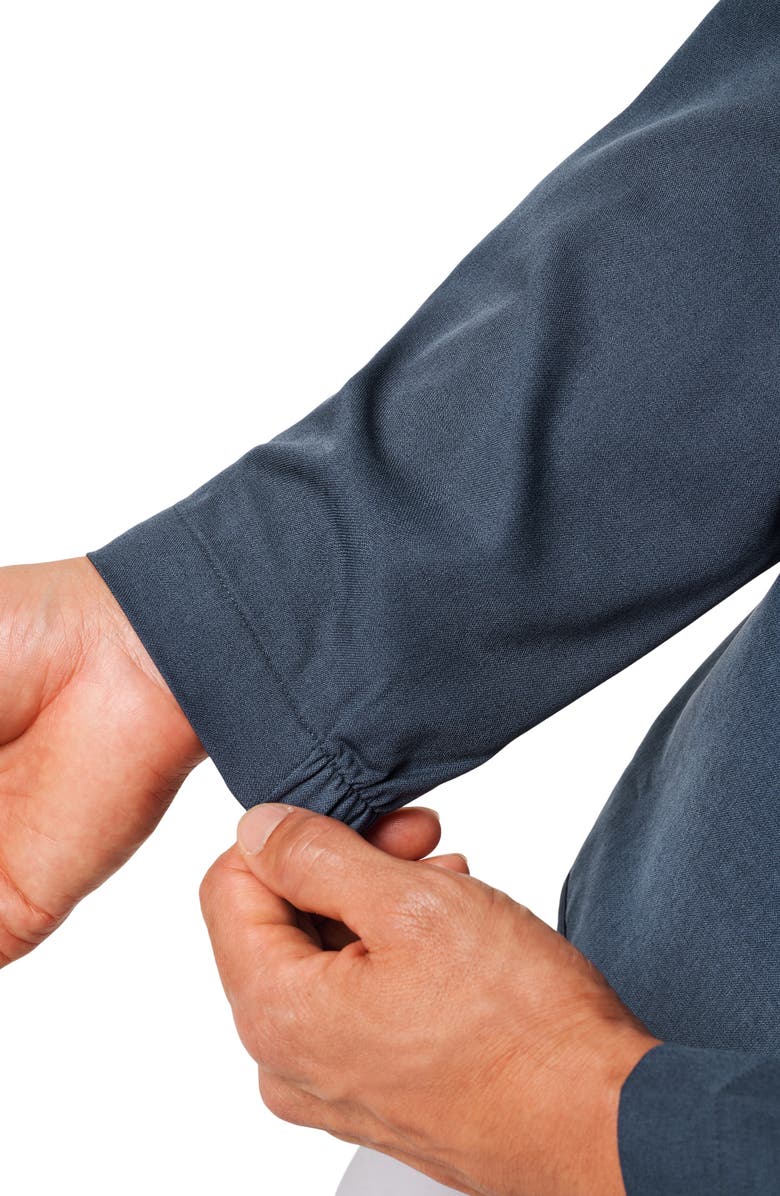 TravisMathew Deepspace Colorblock Hooded Jacket, Alternate, color, 