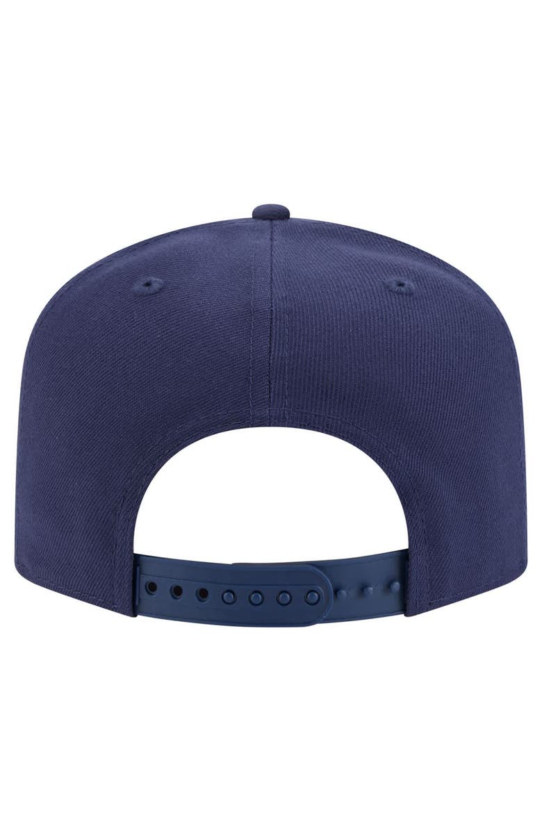 New Era Men's New Era  Navy Boston Celtics Colorpack A-Frame Pinch Front 9FIFTY Snapback Hat, Alternate, color, 