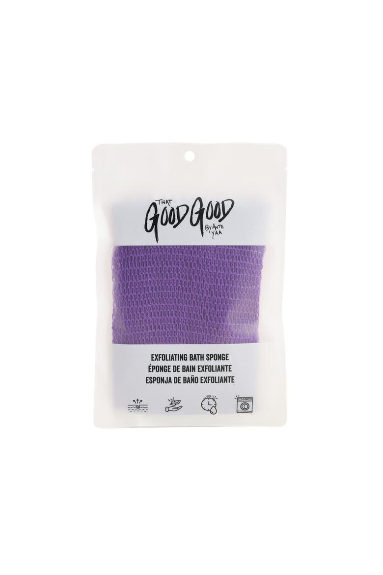 Exfoliating Sponge, Main, color, Purple