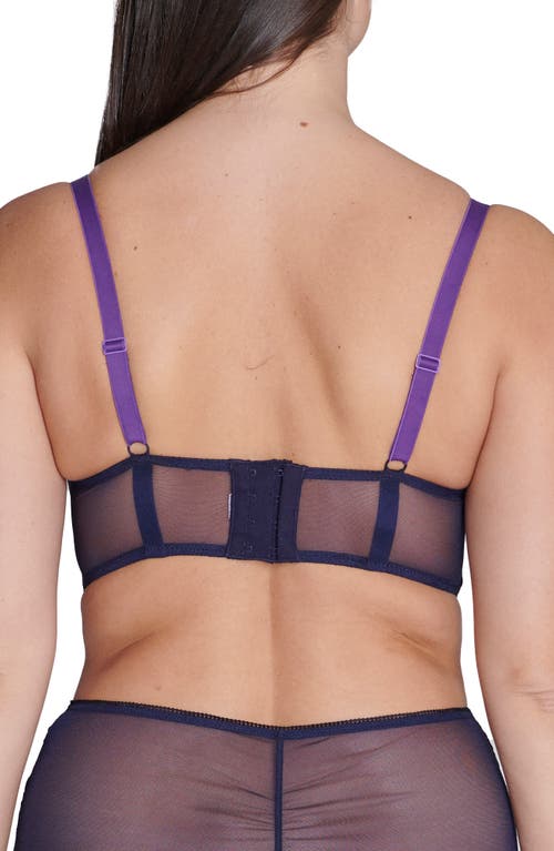 Simone Perele Adele Underwire Demi Bra In Blue