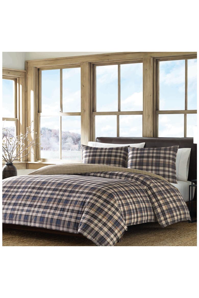 Port Gamble Queen Comforter & Sham Set, Alternate, color, BLUE