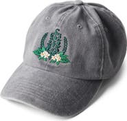 Free People FP Movement Court & Club Embroidered Logo Baseball Hat