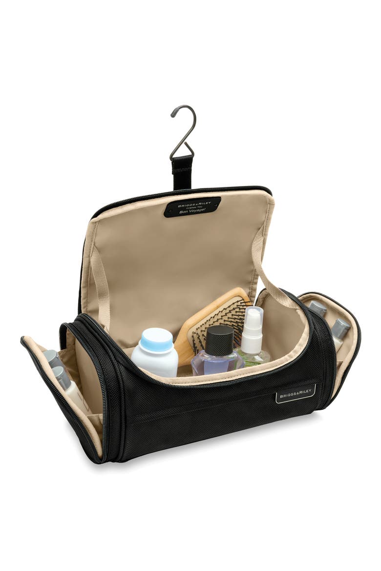 Baseline Executive Essentials Toiletry Bag, Alternate, color, BLACK