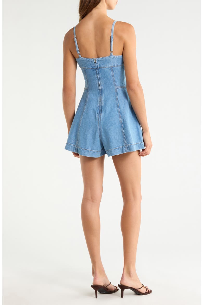 Pippa Denim Romper, Alternate, color, SUN VALLEY