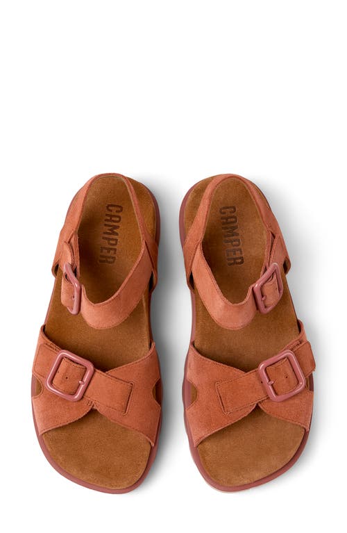 Camper Brutus Sandals In Medium Pink