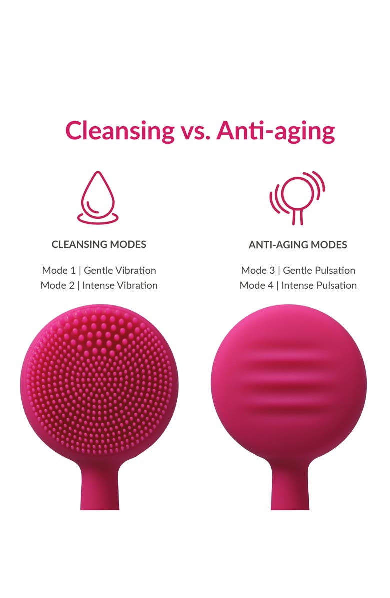 PMD Clean Mini Orange Facial Cleansing and Firming Massage Device, Alternate, color, Orange