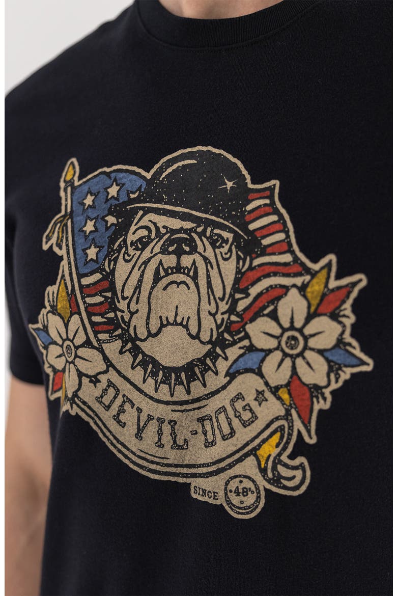 Alpha Dog Graphic T-Shirt, Alternate, color, BLACK