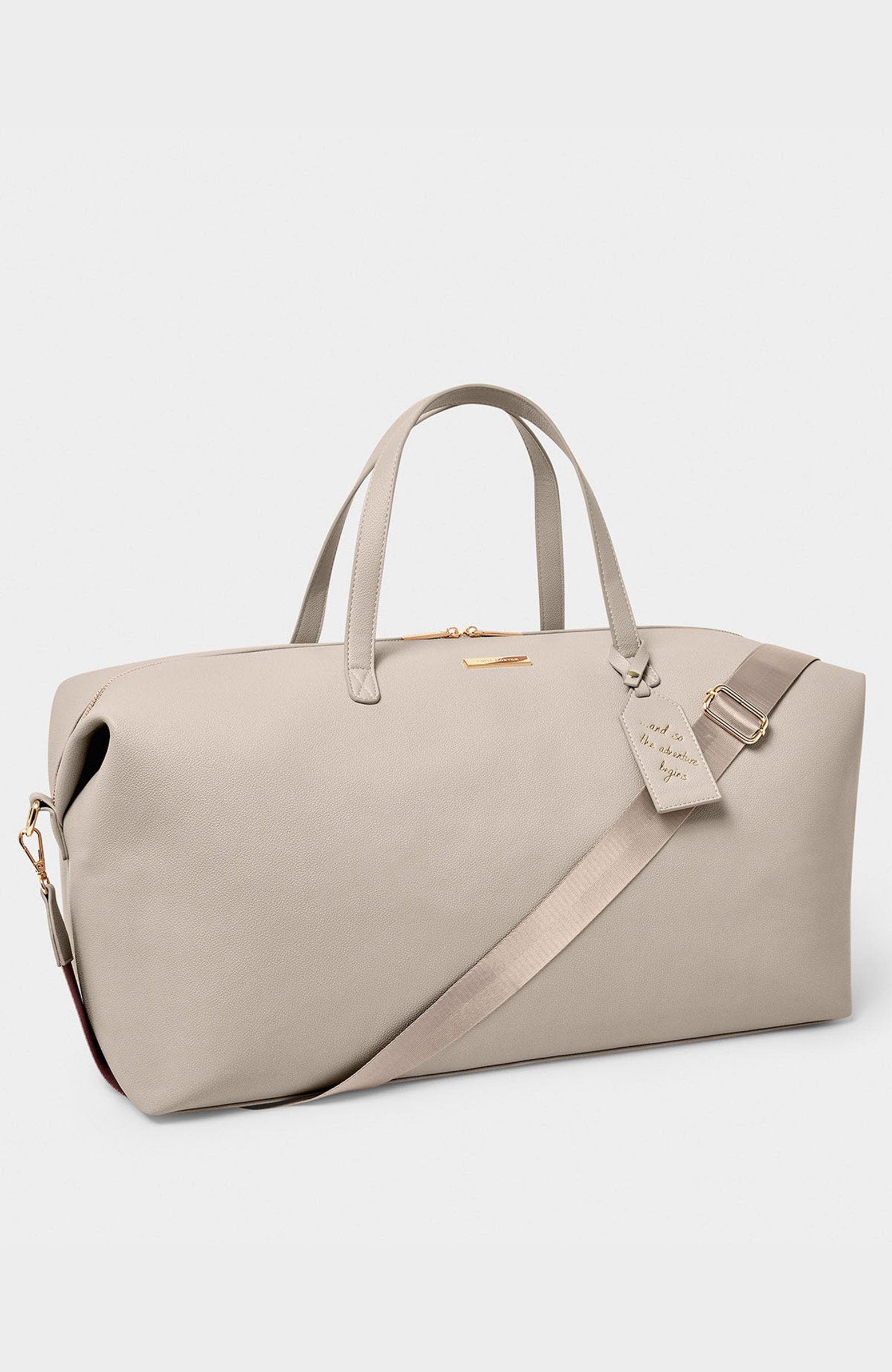 Katie Loxton Weekend Holdall Bag, Alternate, color, Taupe