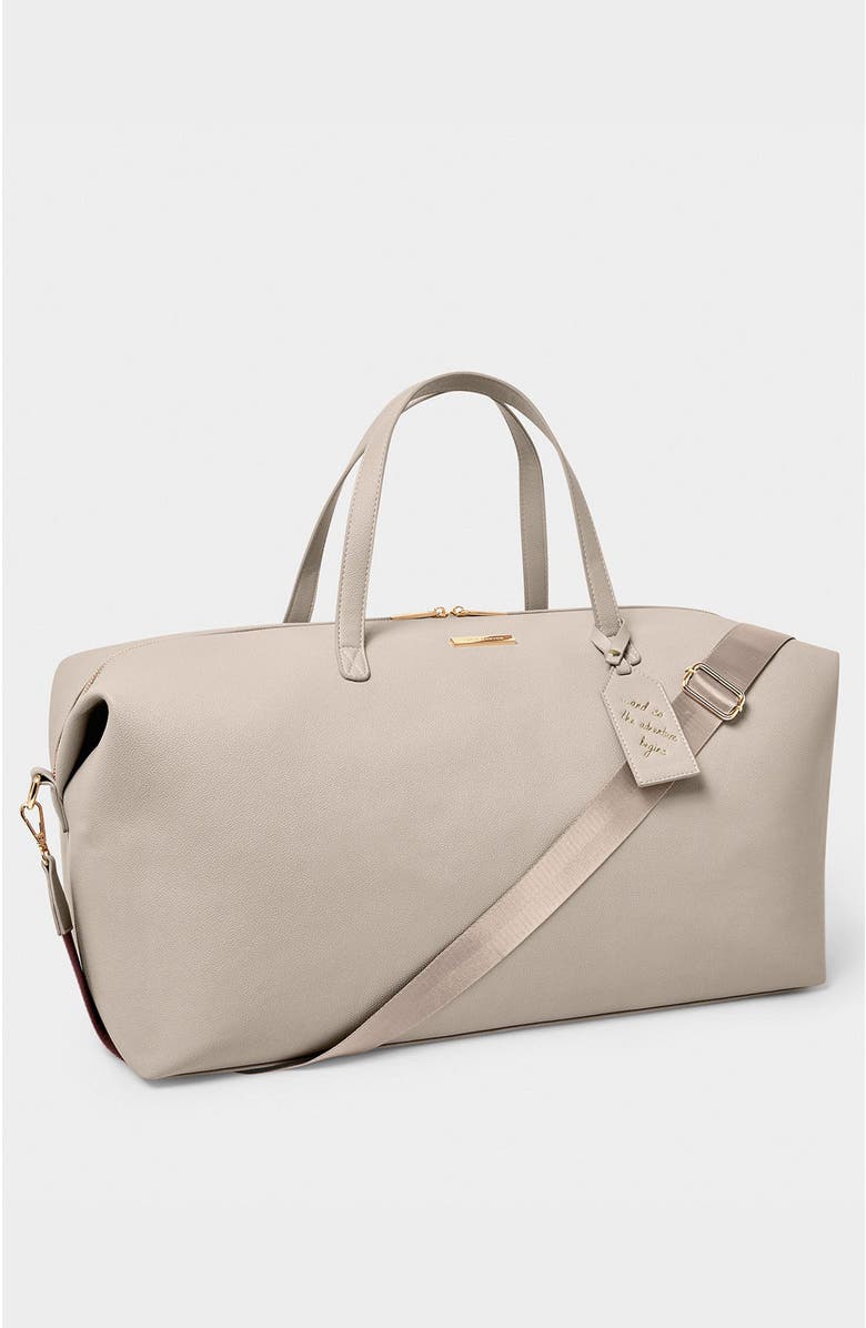 Katie Loxton Weekend Holdall Bag, Alternate, color, Taupe
