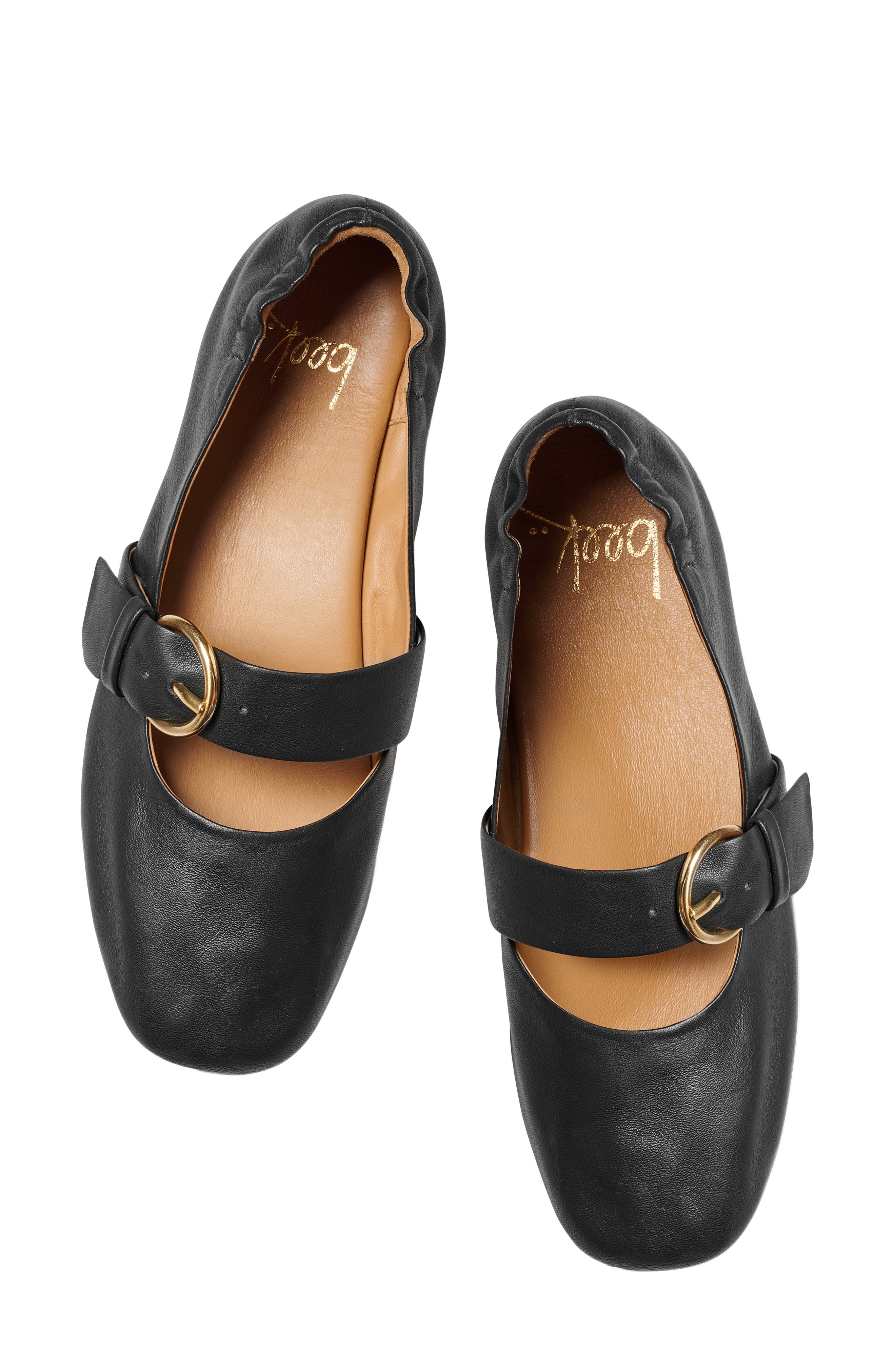 Cardinal Mary Jane Flat, Alternate, color, BLACK