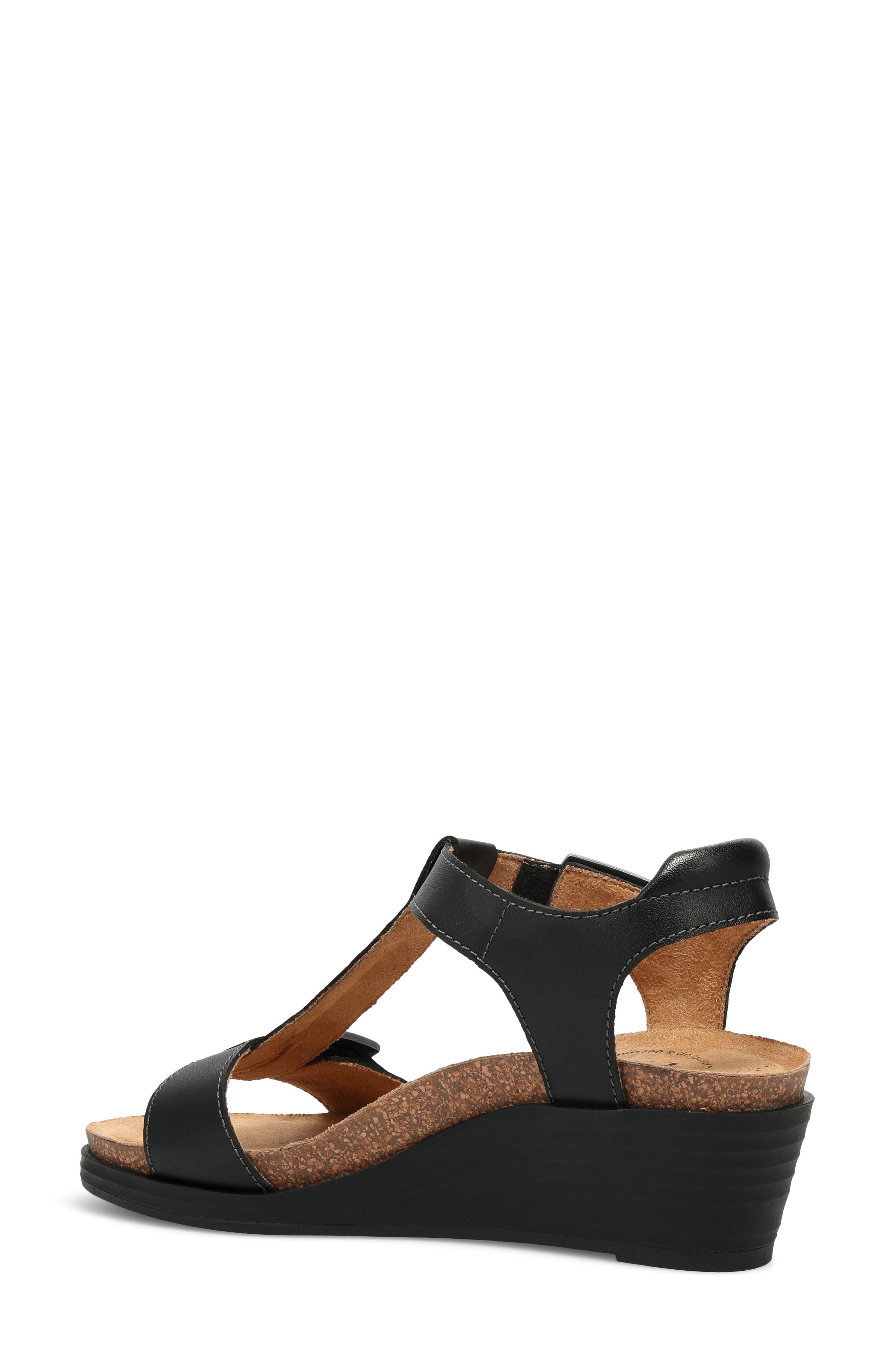 Taos Top Notch Ankle Strap Platform Wedge Sandal, Alternate, color, 