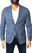 Maceoo Descartes Unconstructed Slate Blue Blazer