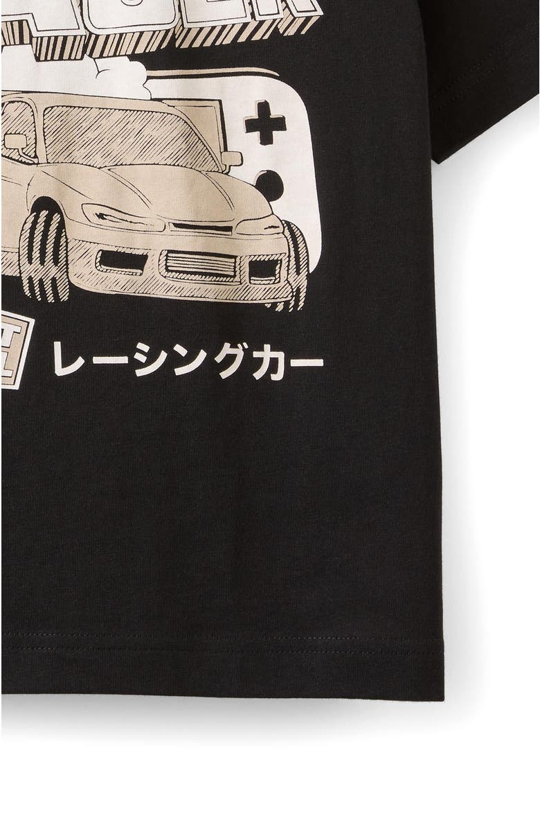 Cotton On Kids Kid's Jonny Short Sleeve Graphic Print Tee, Alternate, color, Black Tokyo Racer