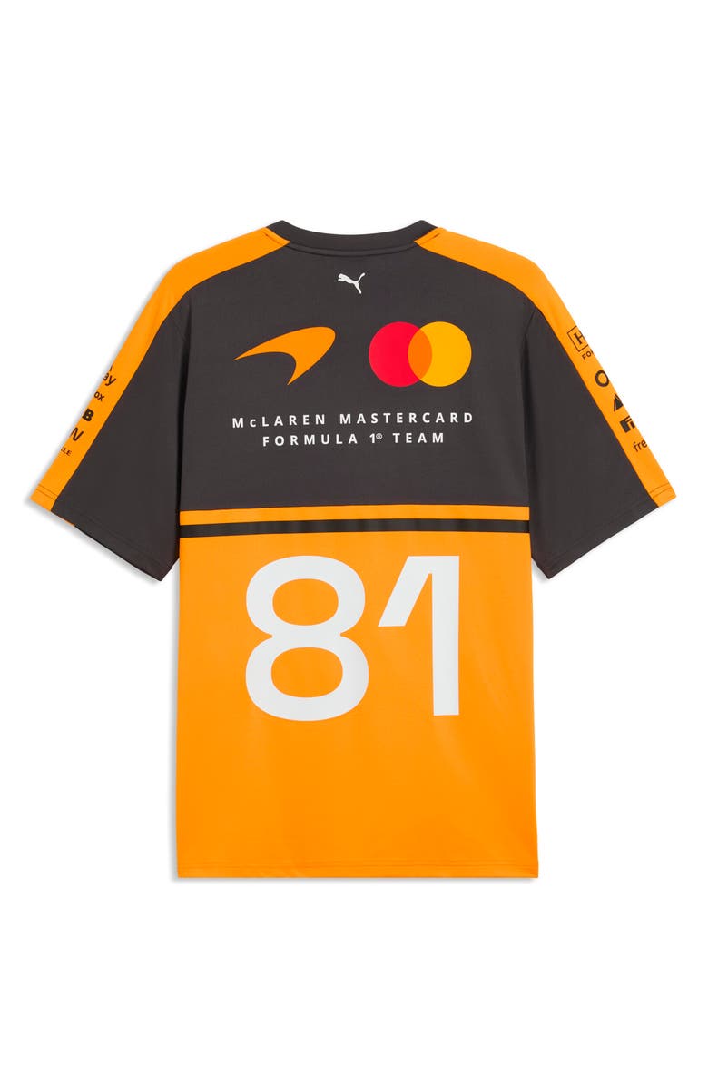 PUMA McLaren Replica Piastri Racing T-Shirt, Alternate, color, Papaya