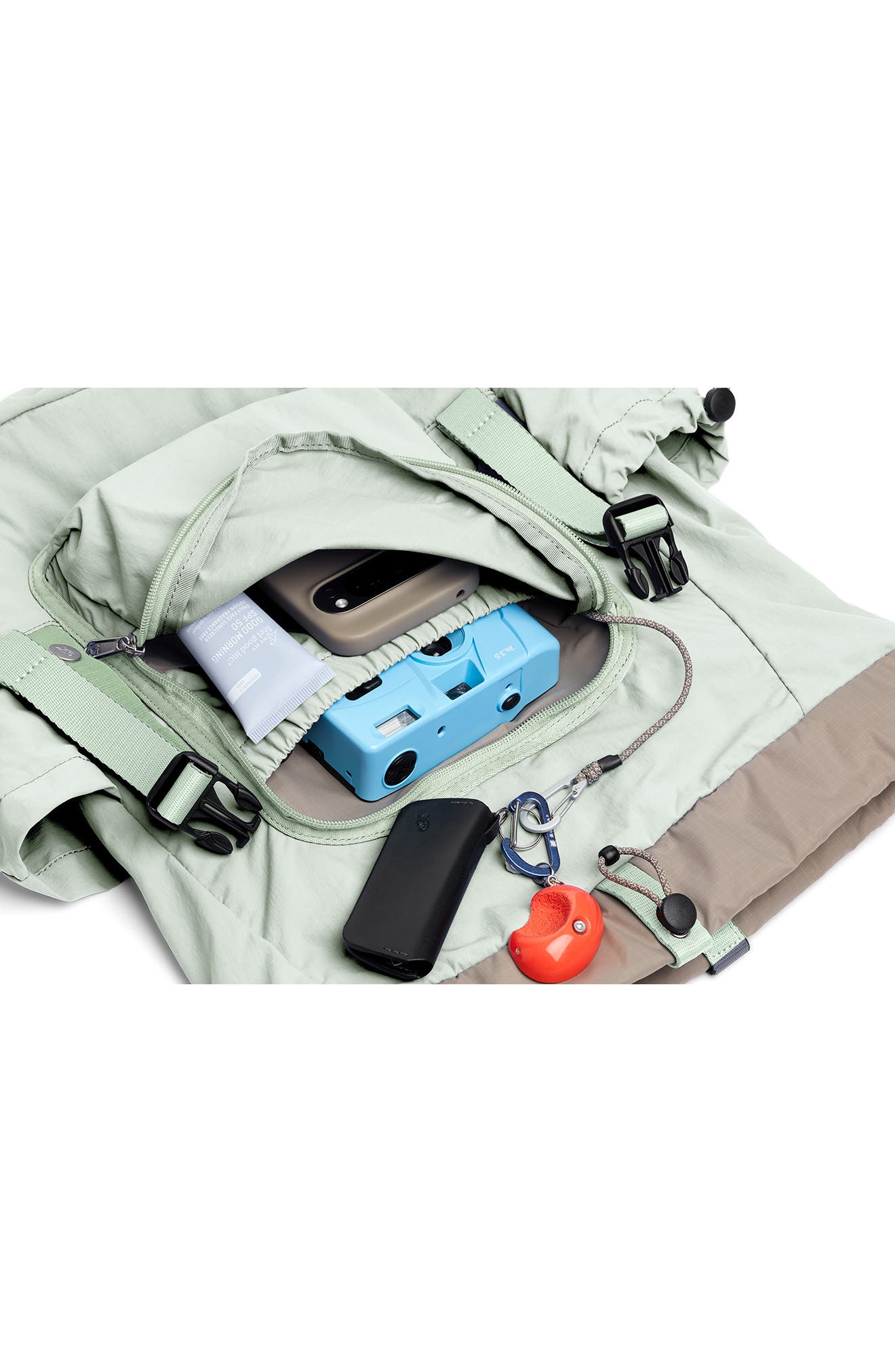 Cinch 20L Backpack, Alternate, color, SEAFOAM