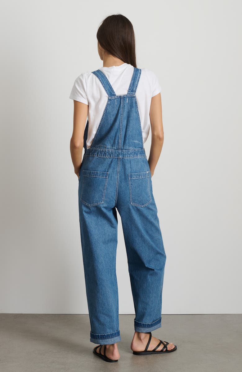 Alex Mill Lili Denim Overalls, Alternate, color, 
