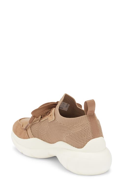 Stuart Weitzman 5050 Knit Sneaker In Brown