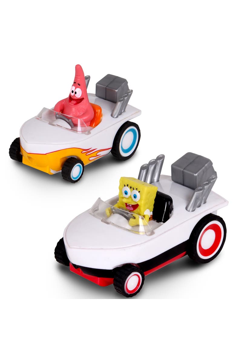 NKOK Spongebob Squarepants Hot Boat Rc Slot Car Race Set, Alternate, color, Multicolored