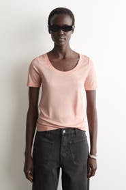 COS Slim Silk T-Shirt
