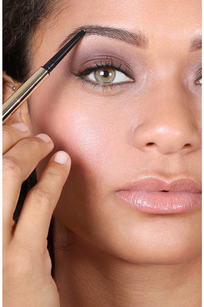 All Day Micro Brow Pencil & Highlighter Crayon - Cappuccino, Alternate, color, NO COLOR