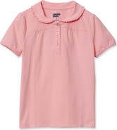 Lands' End Girls Frill Collar Tee