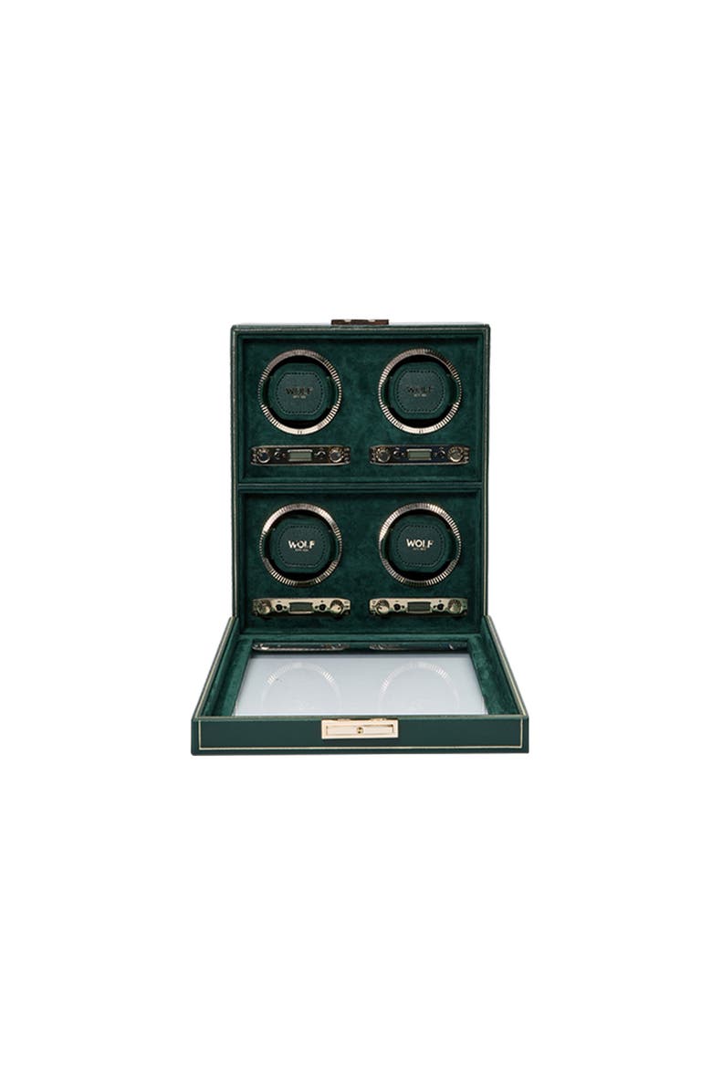 British Racing 4 Piece Winder, Alternate, color, Green
