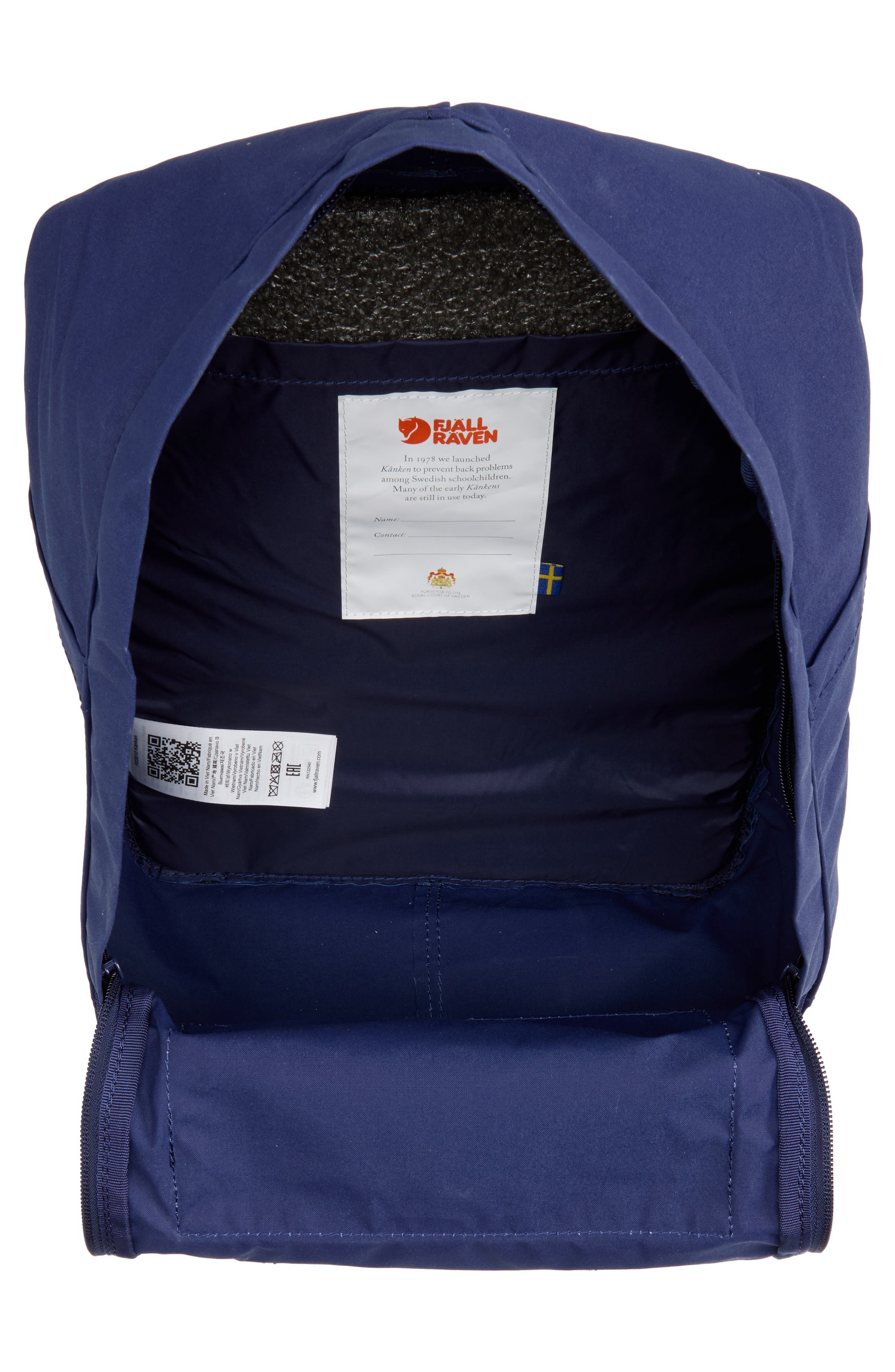 Kånken Water Resistant Backpack, Alternate, color, MIDNIGHT PURPLE