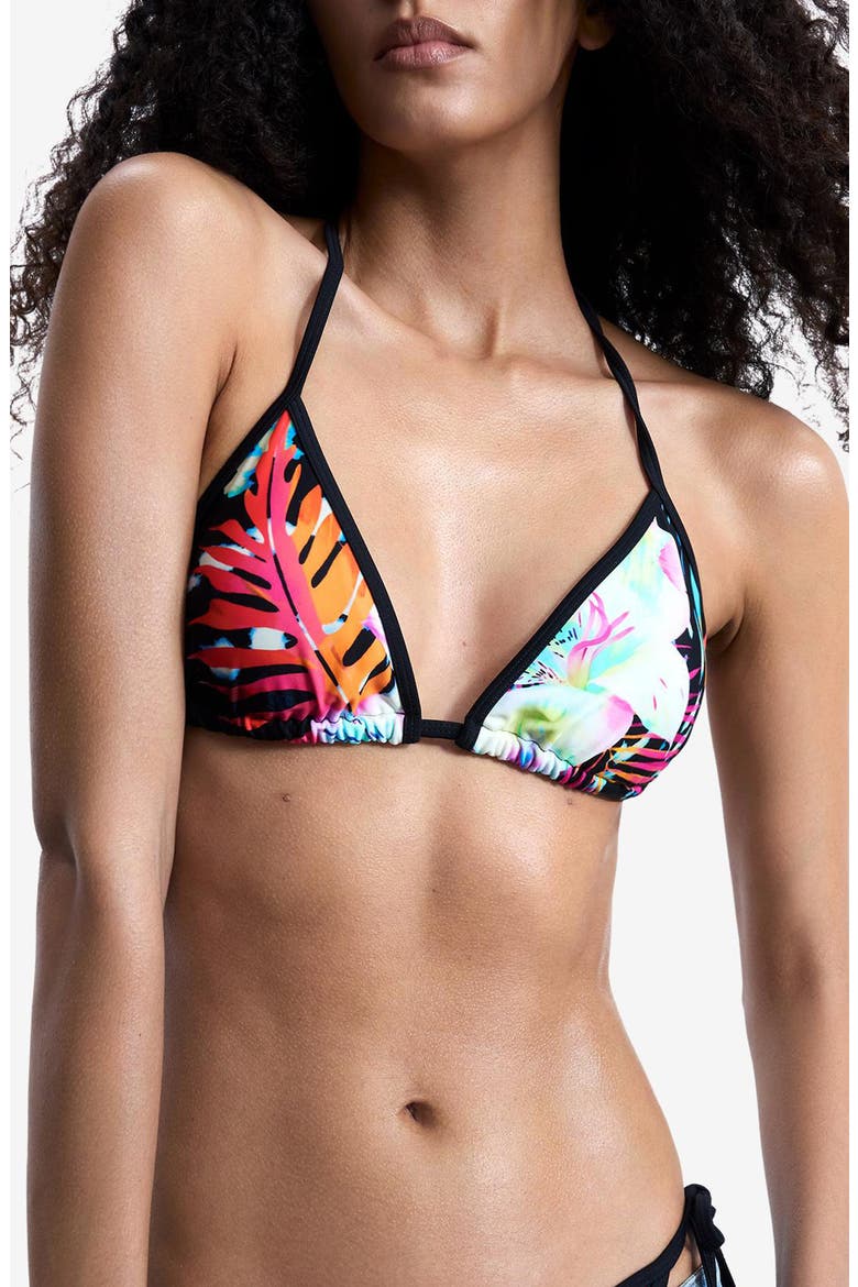 Daiquiri Triangle Bikini Top, Main, color, BLACK