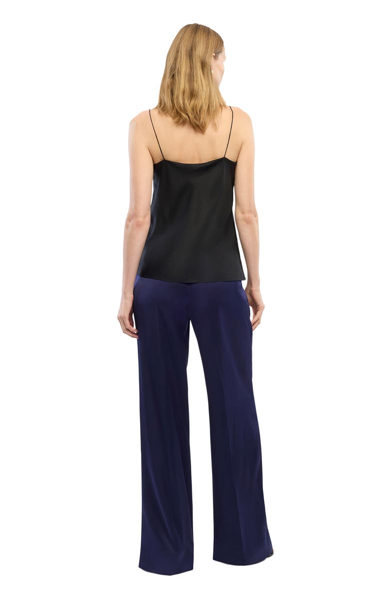 Another Tomorrow Silk Camisole, Alternate, color, Black