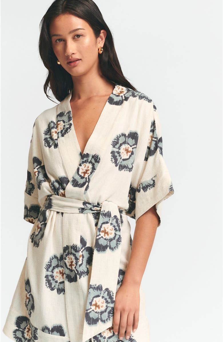 ST MRLO Elwood Dress, Alternate, color, Navy Floral