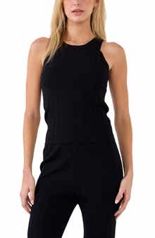 Endless Rose Slick Rib Cutaway Tank