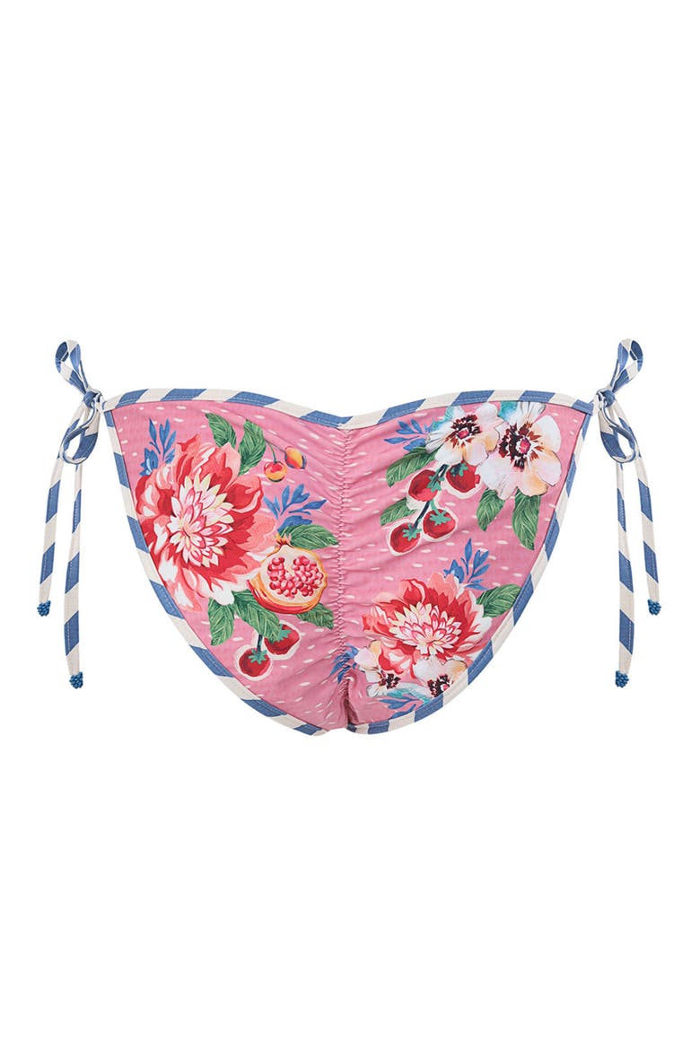 Clemente Reversible Side Tie Bikini Bottoms, Alternate, color, RED