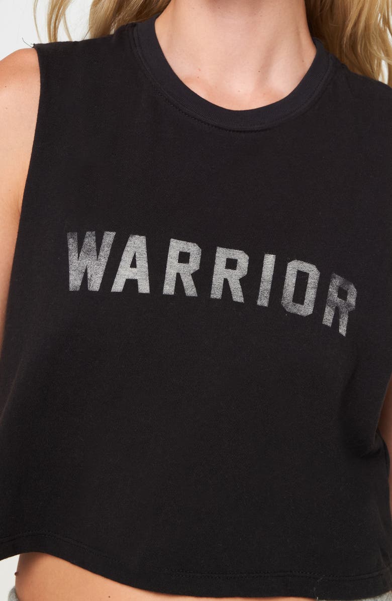 Spiritual Gangster Nova Callie Cotton Crop Tank, Alternate, color, Black